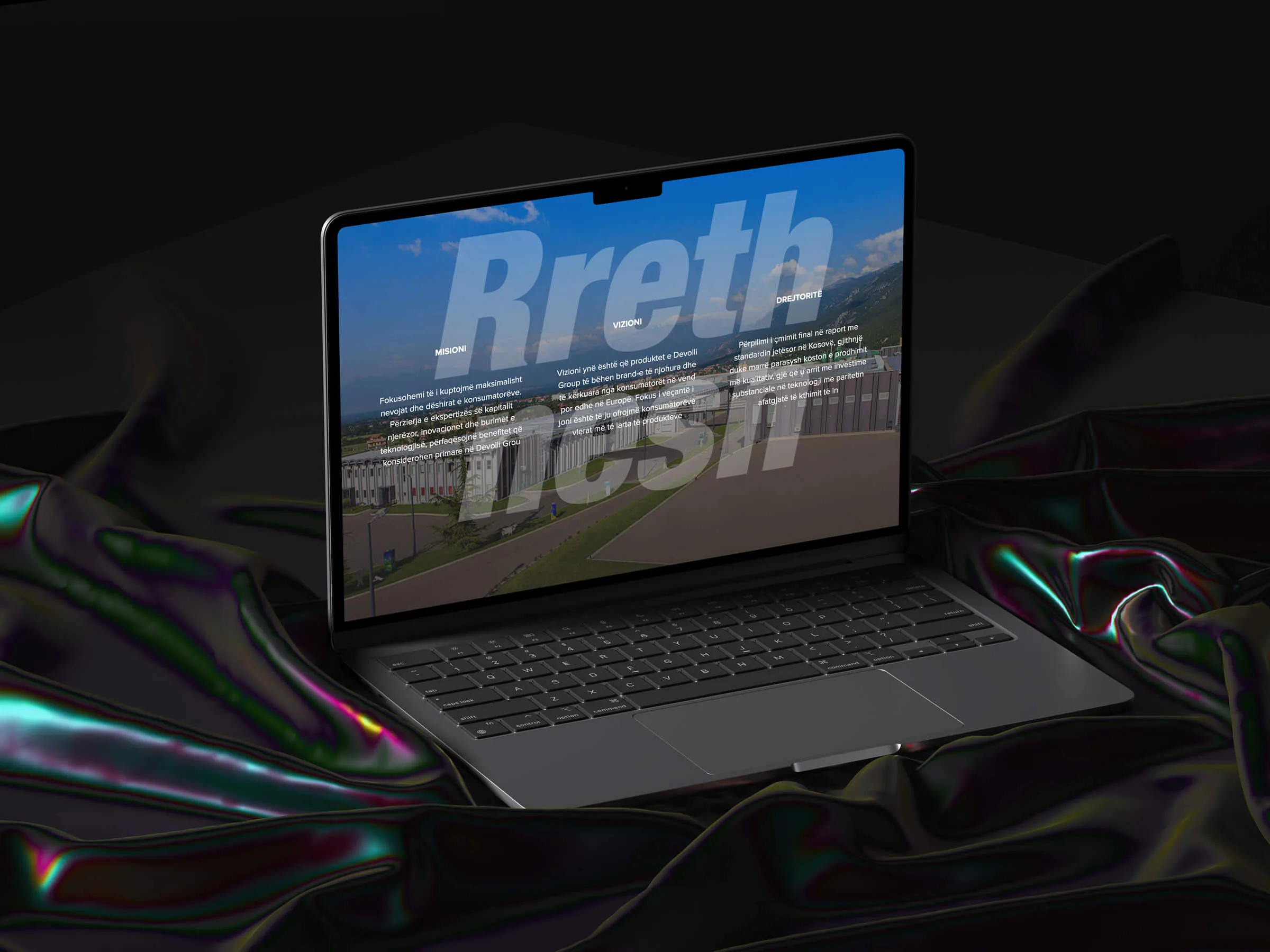 Devolli Group website design