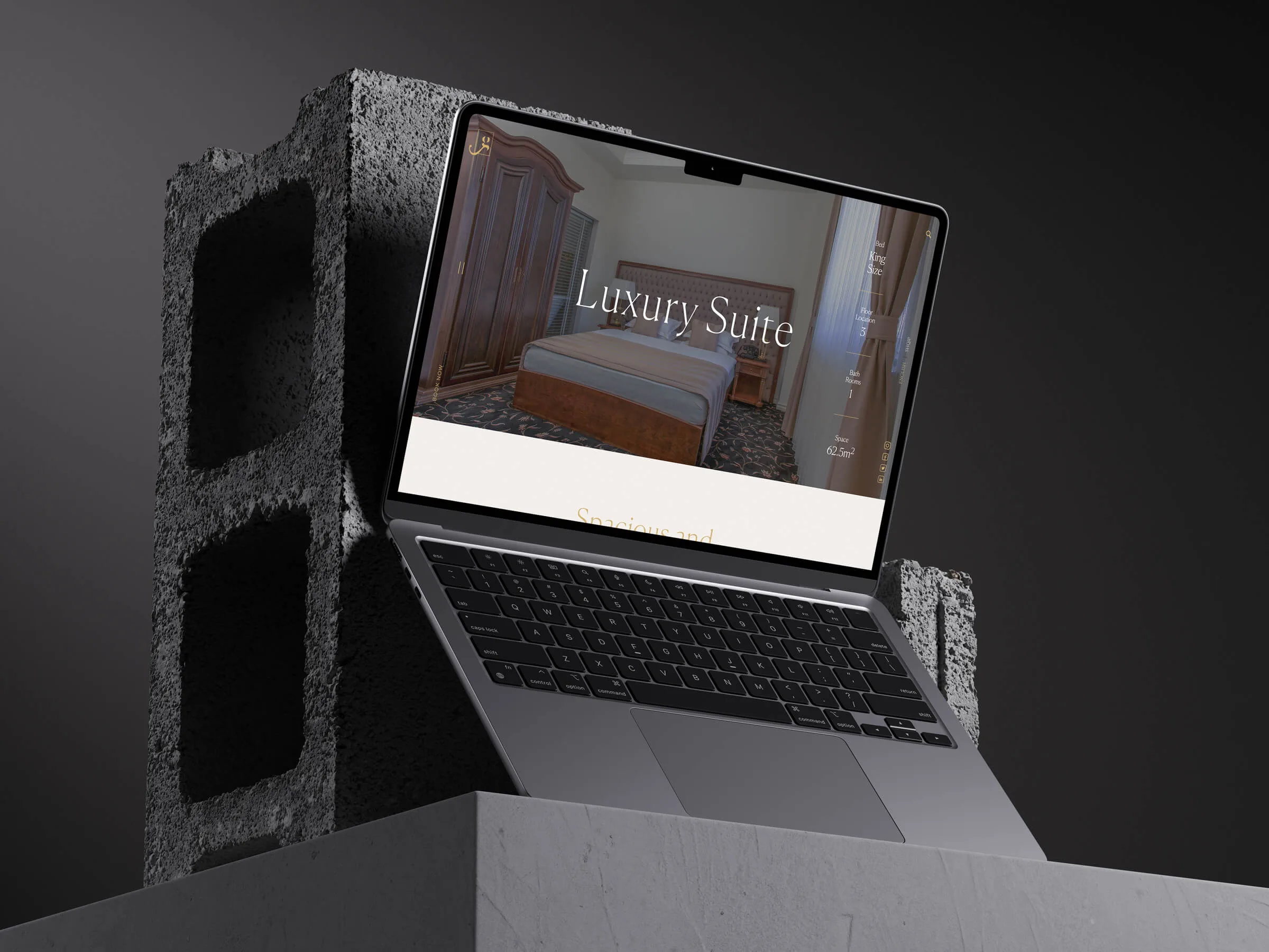 Hotel Garden website design