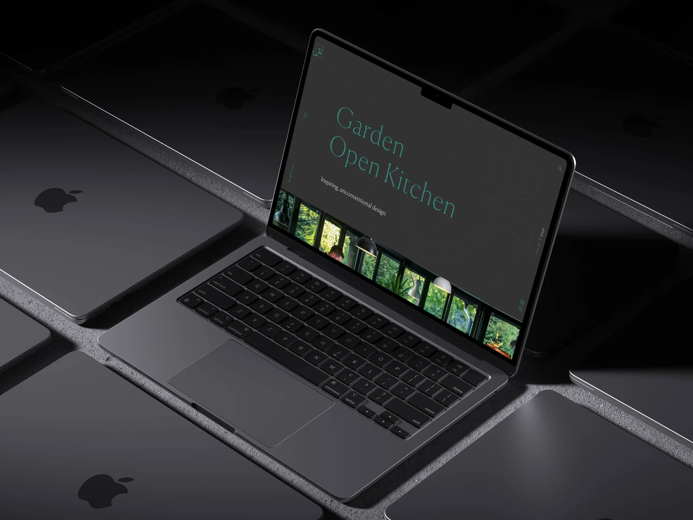 Hotel Garden website design