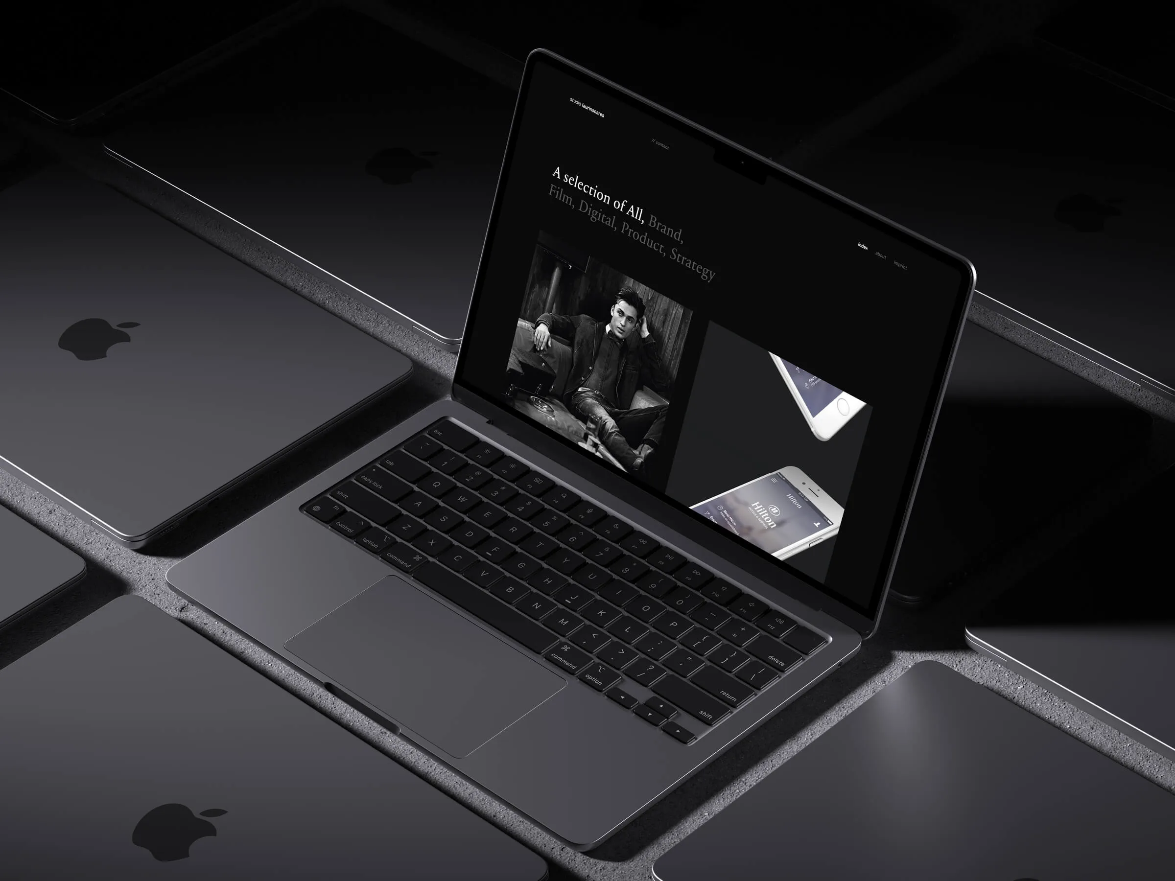 Laurin Soares website design