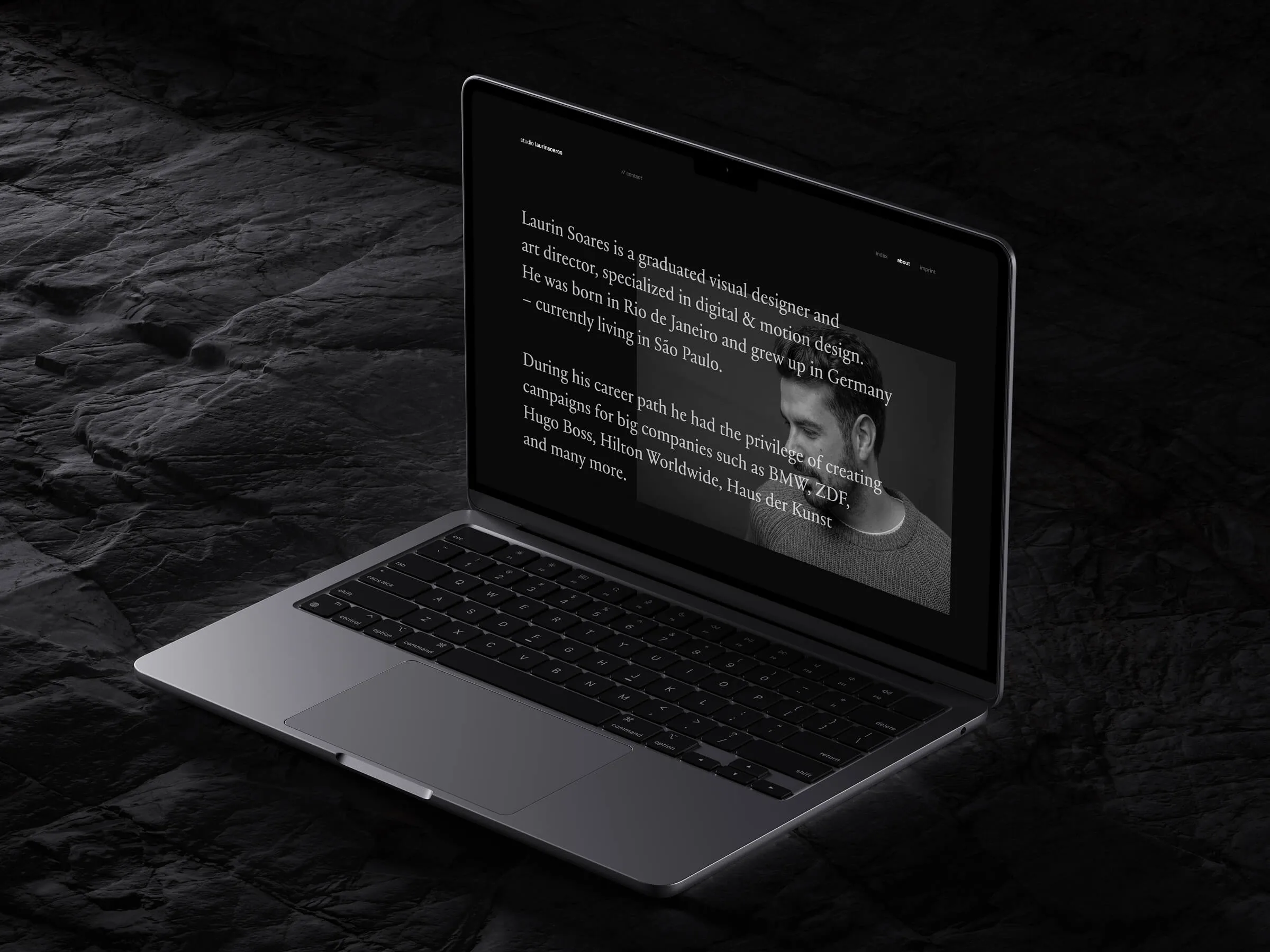 Laurin Soares website design