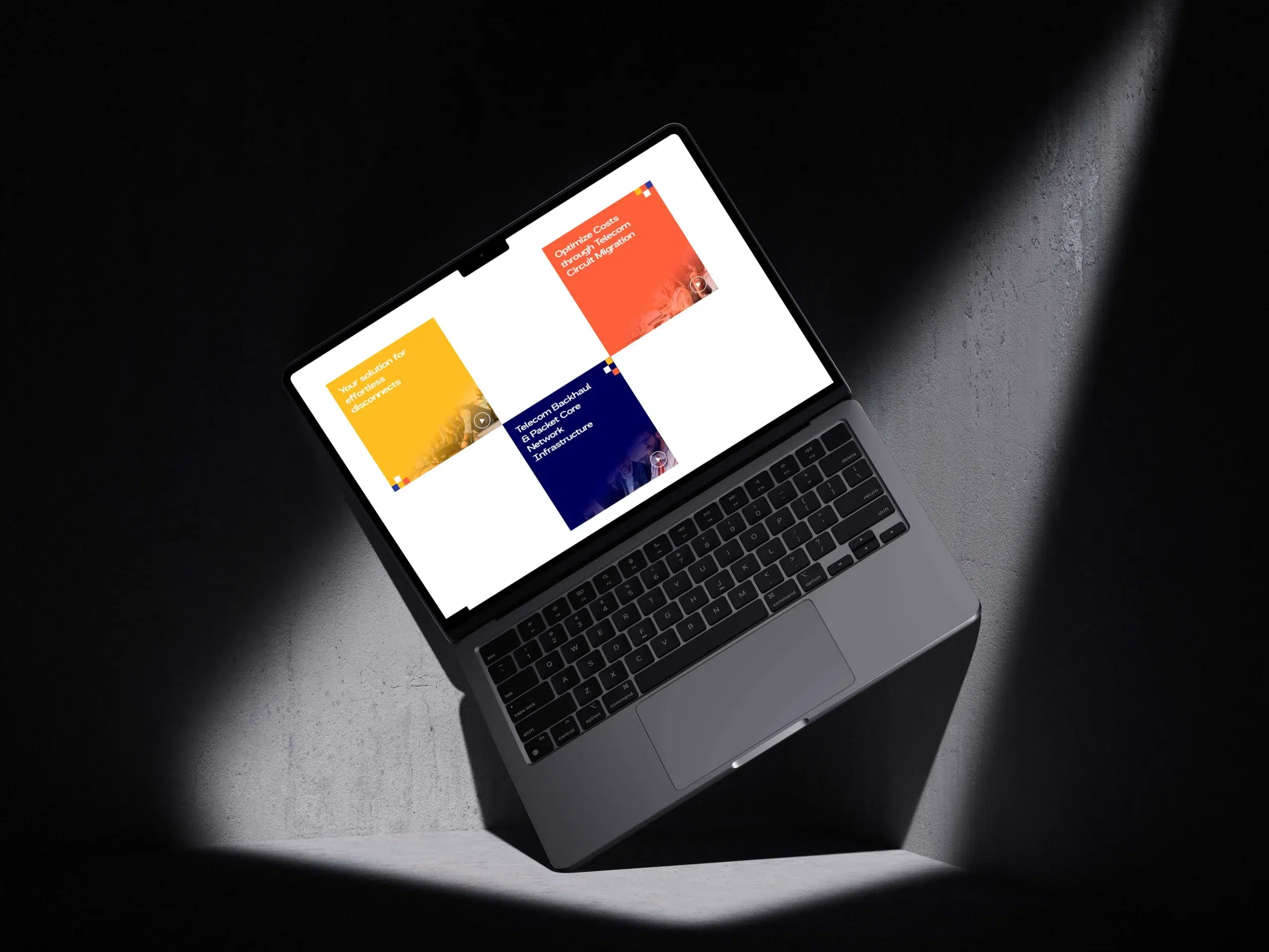 Mikkena website design