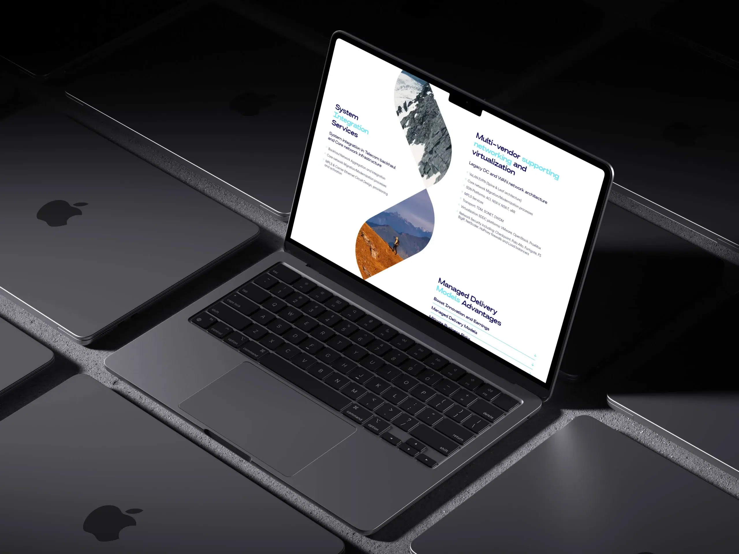 Mikkena website design