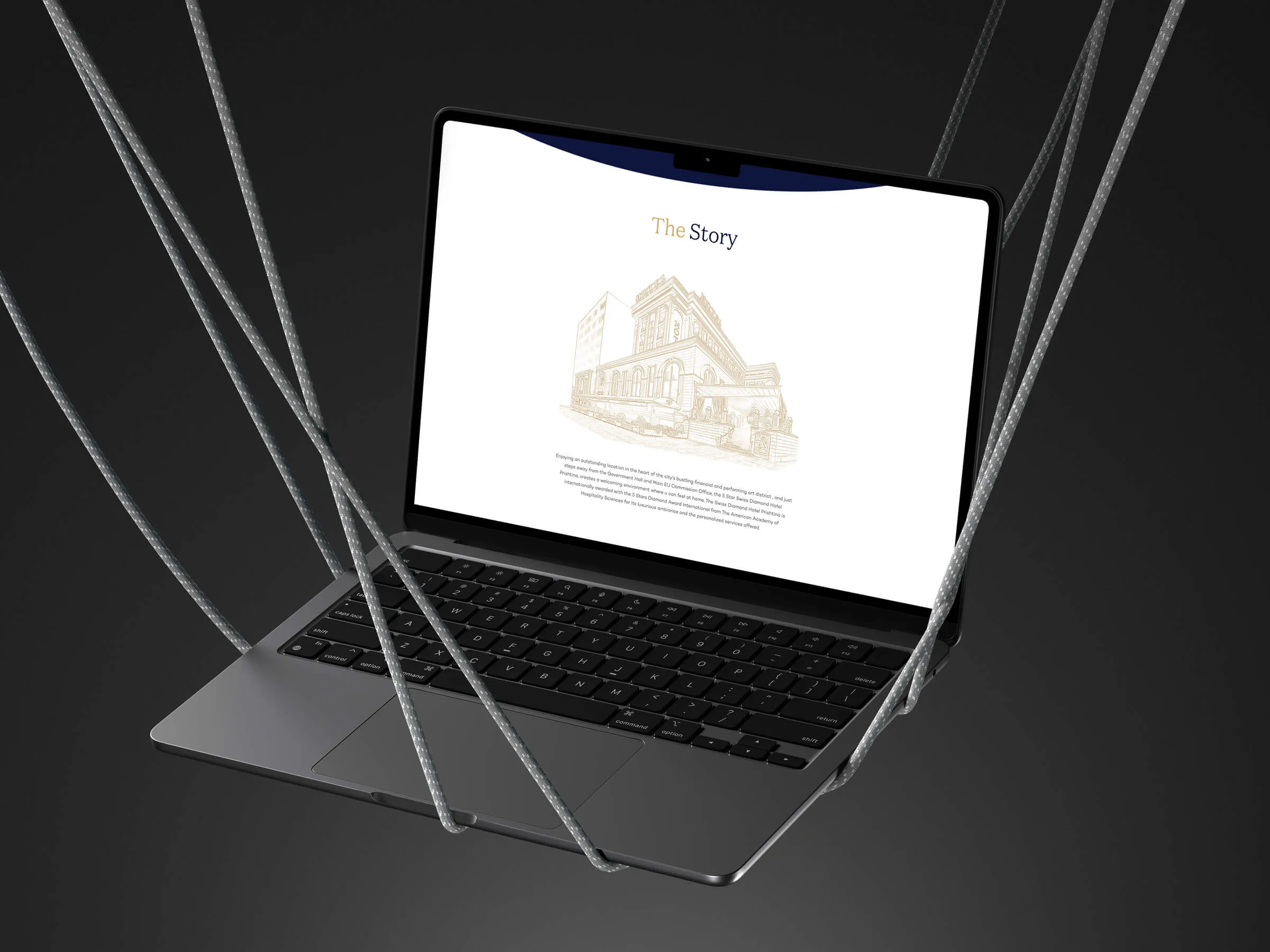 Swiss Diamond Hotel website design